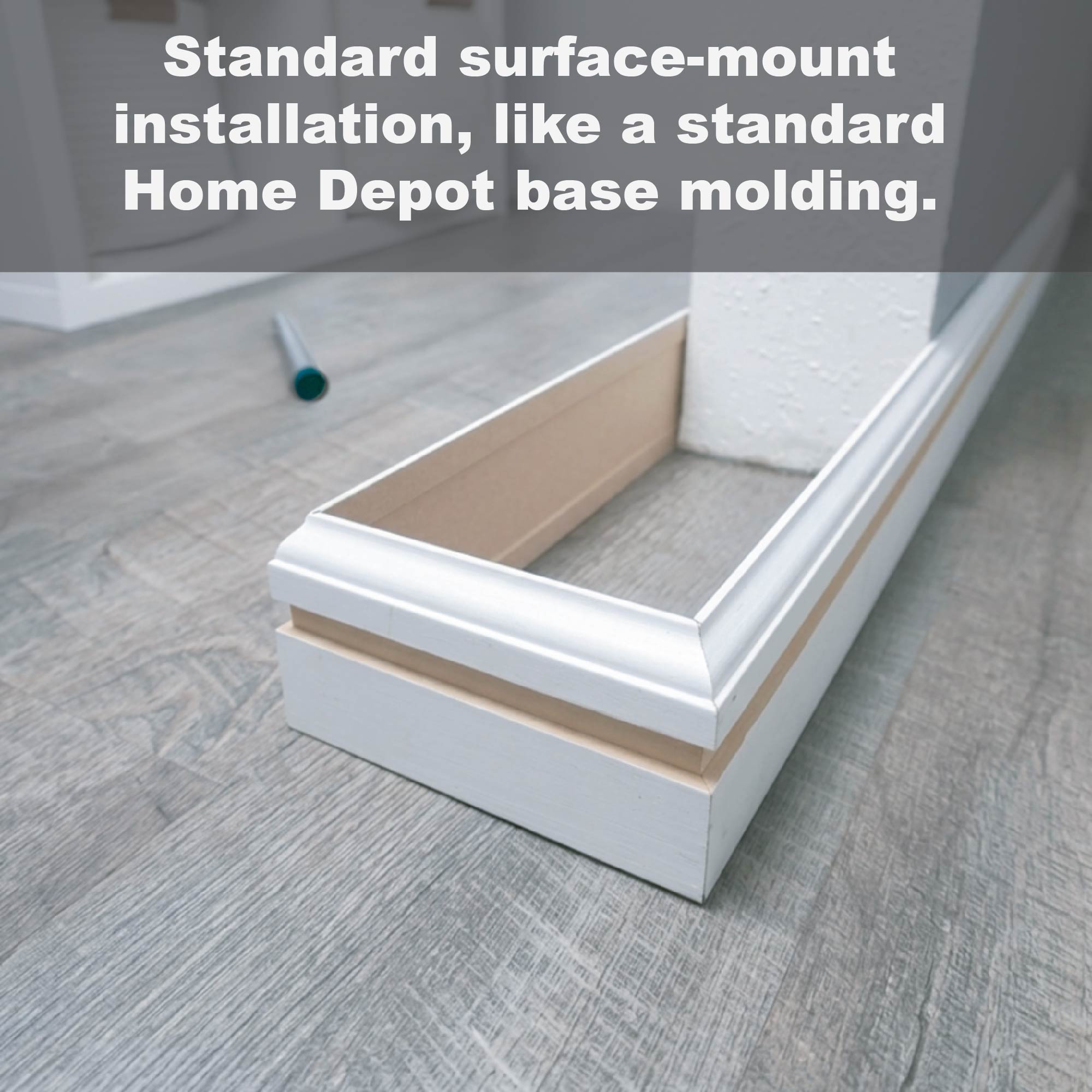 Configure Your LED Baseboard Molding (6ft)