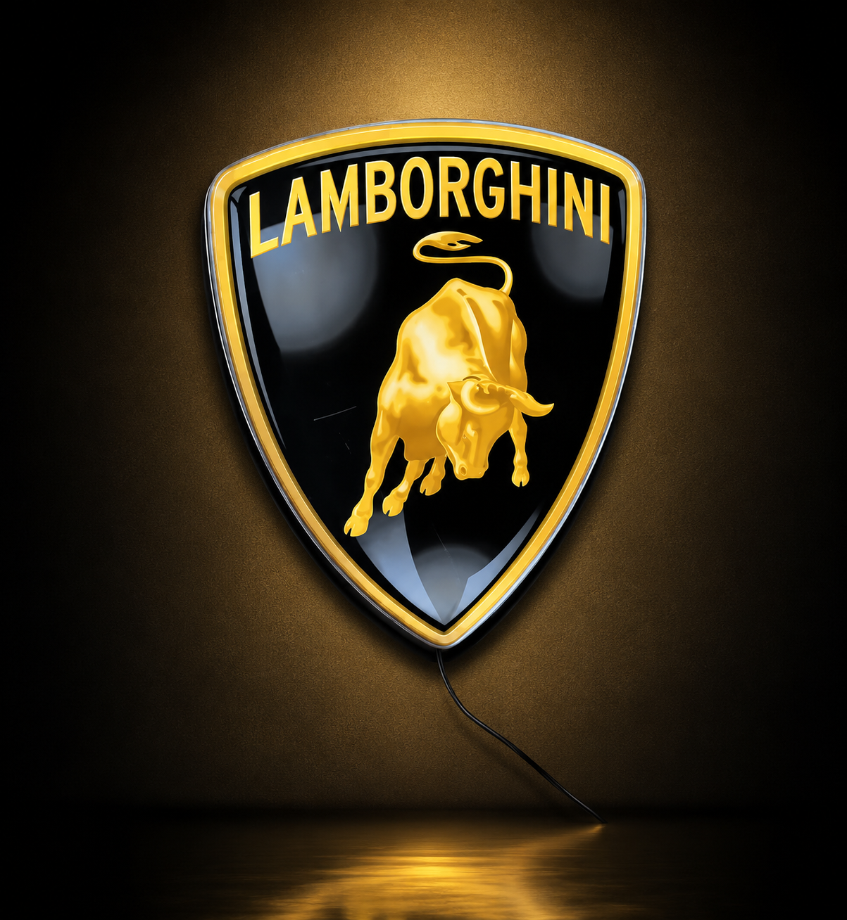 Premium LED Wall Sign | Luxury Automotive Inspired Wall Decor