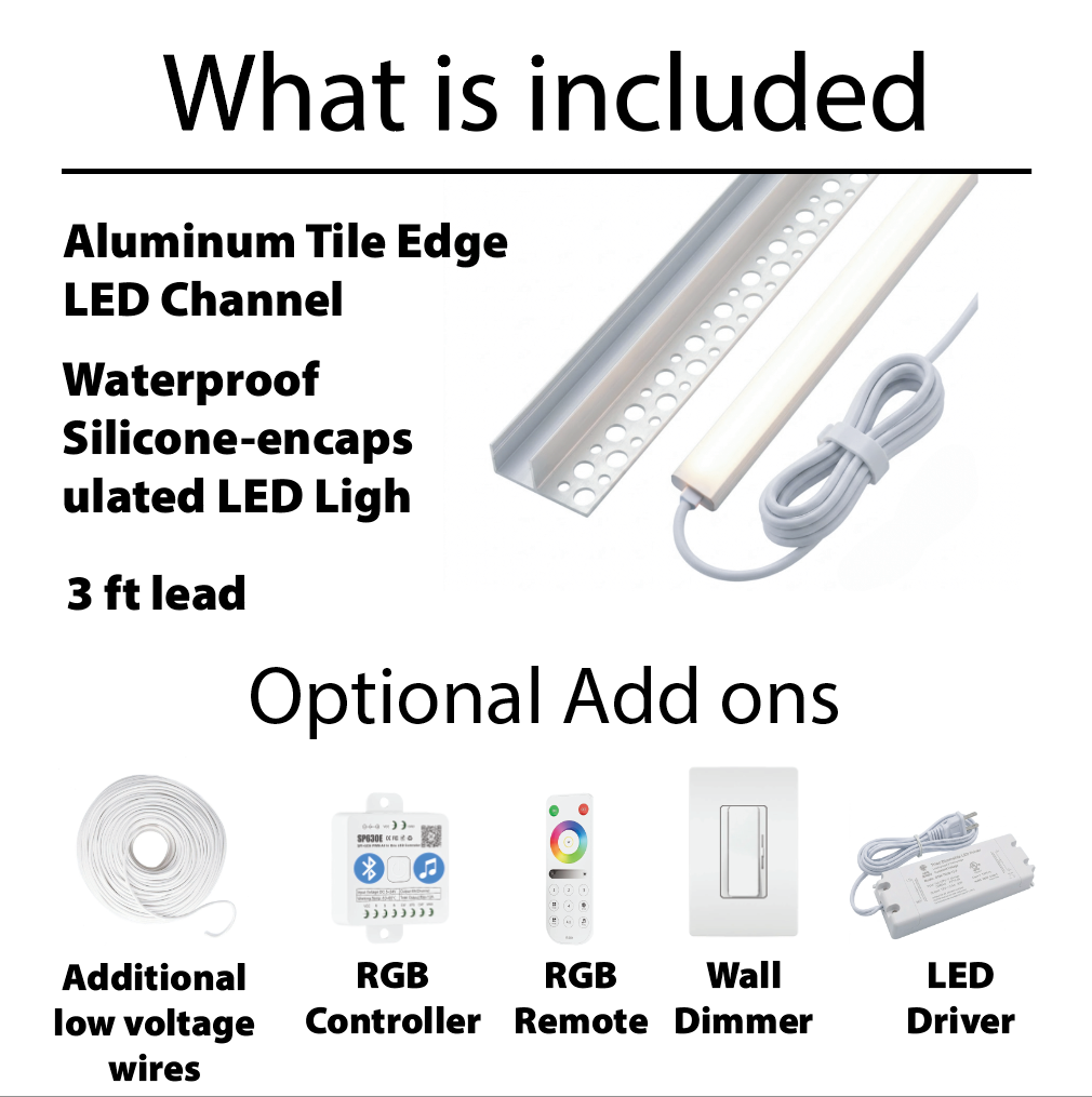 Create Your Dream Shower Niche Lighting