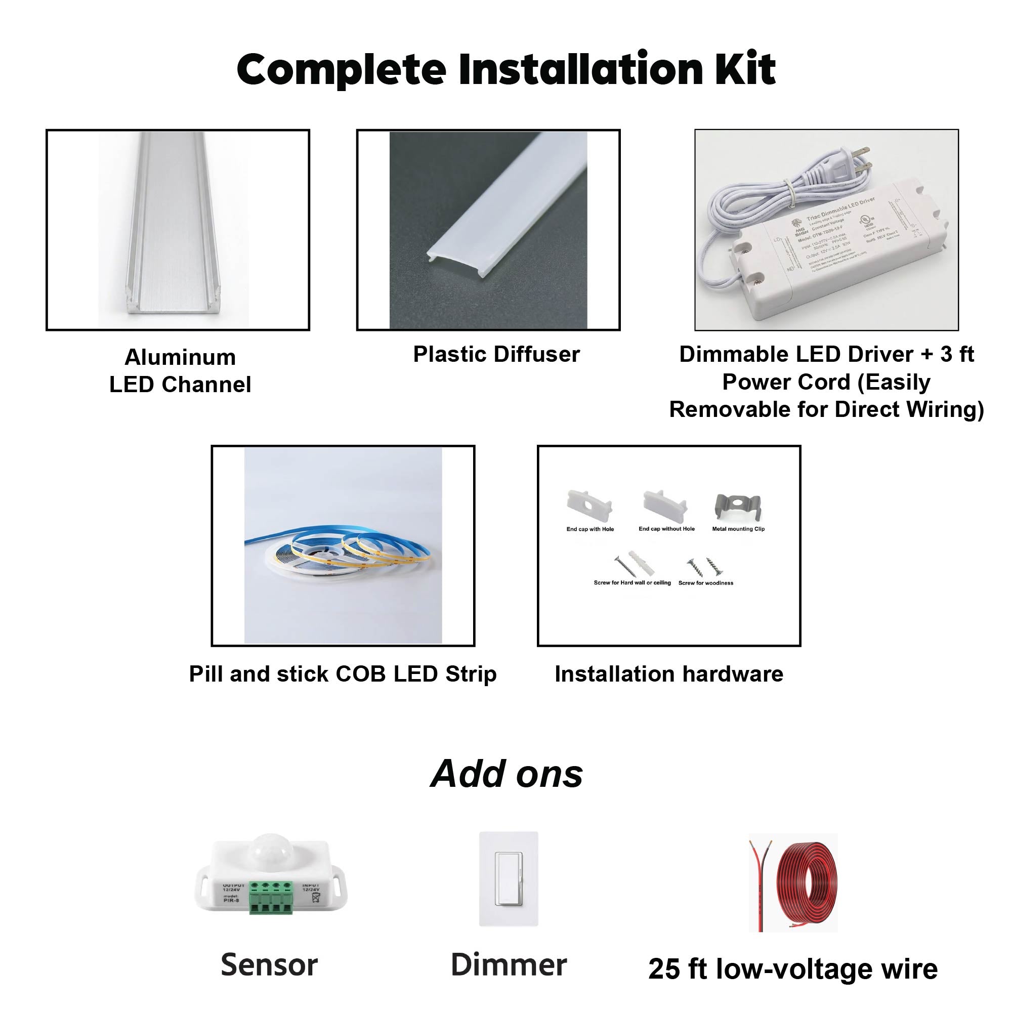 Configure Your Modern LED Toe Kick Lighting