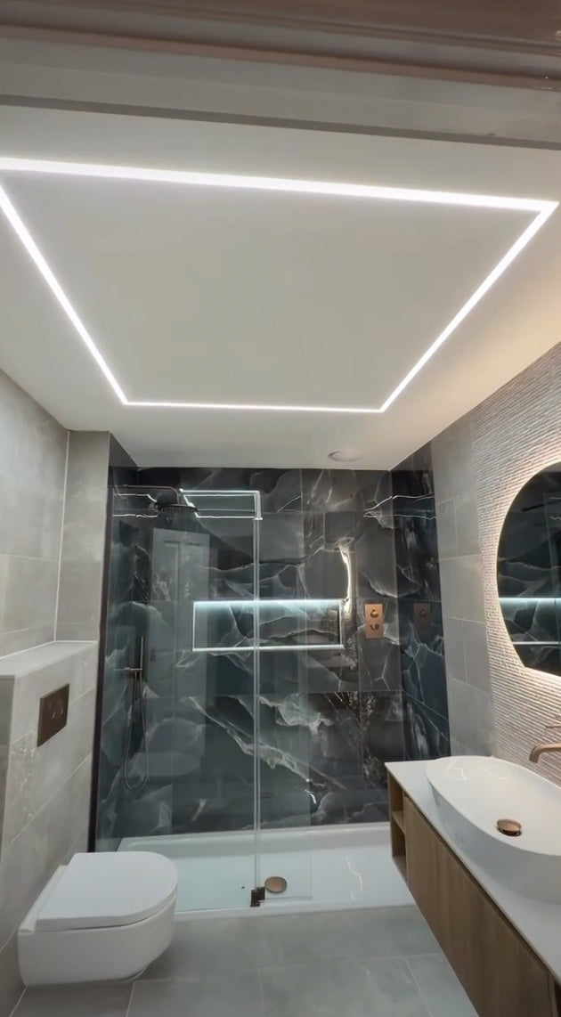 Project Spotlight: The Ultimate Modern Bathroom with Integrated LED Lighting