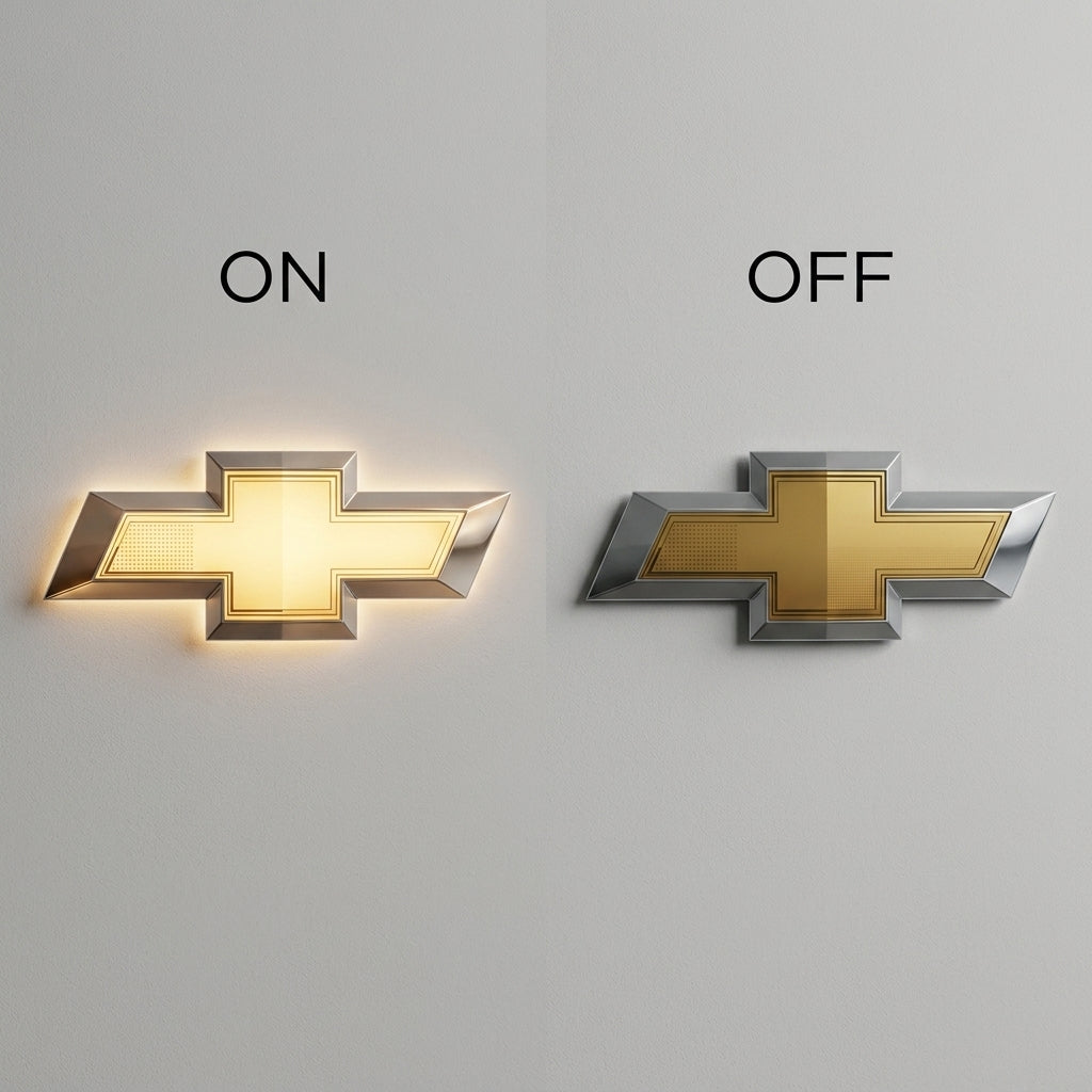 Custom Car Logo LED Lightbox Sign – Premium Illuminated Wall Decor
