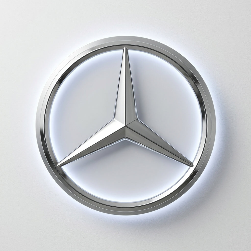 Custom Car Logo LED Lightbox Sign – Premium Illuminated Wall Decor