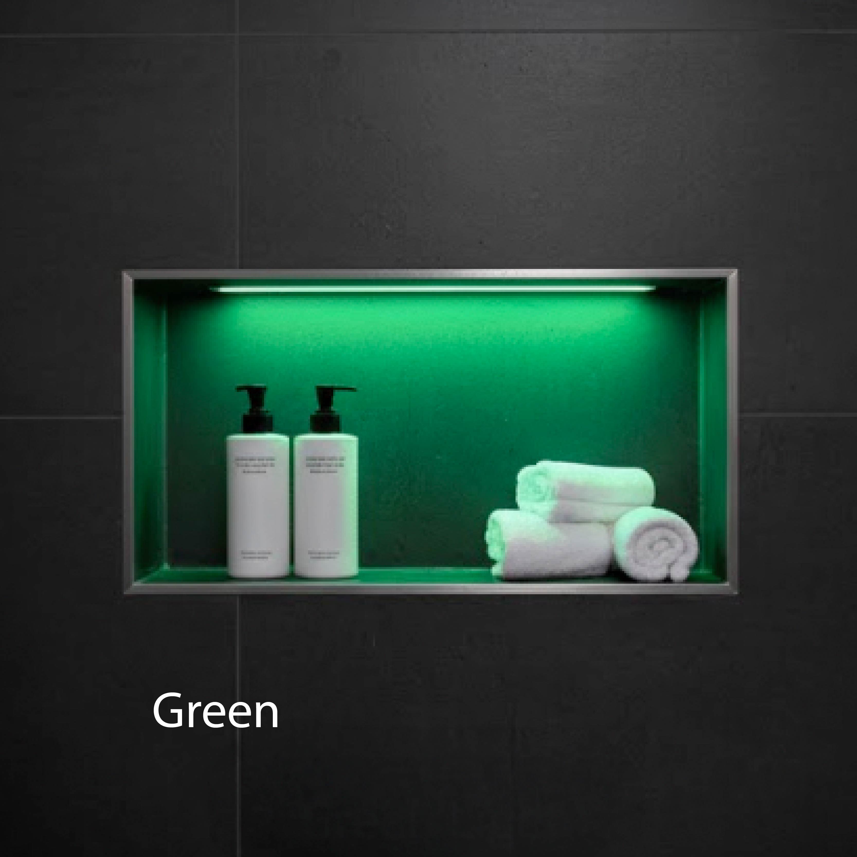 Green - Shower Niche Lighting Installation Kit – Made to Order