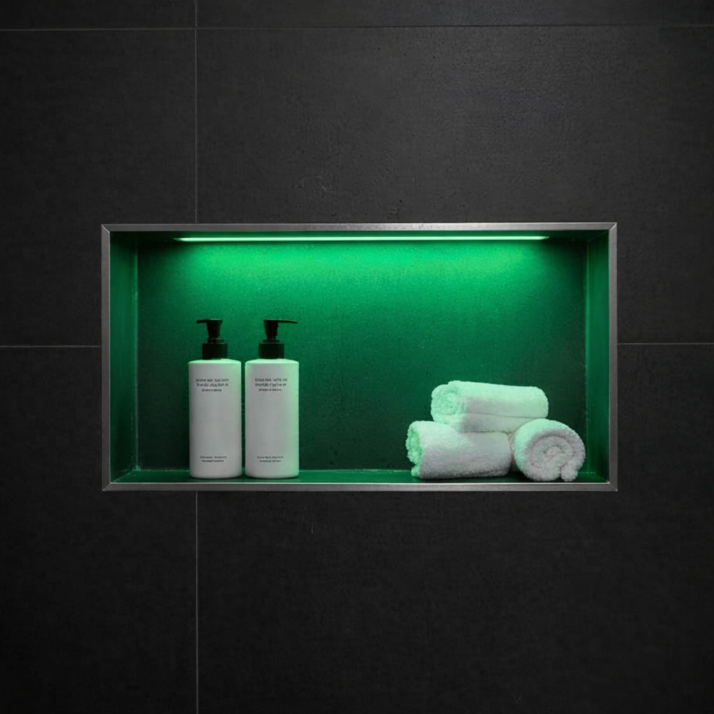 Green - Shower Niche Lighting Installation Kit – Made to Order