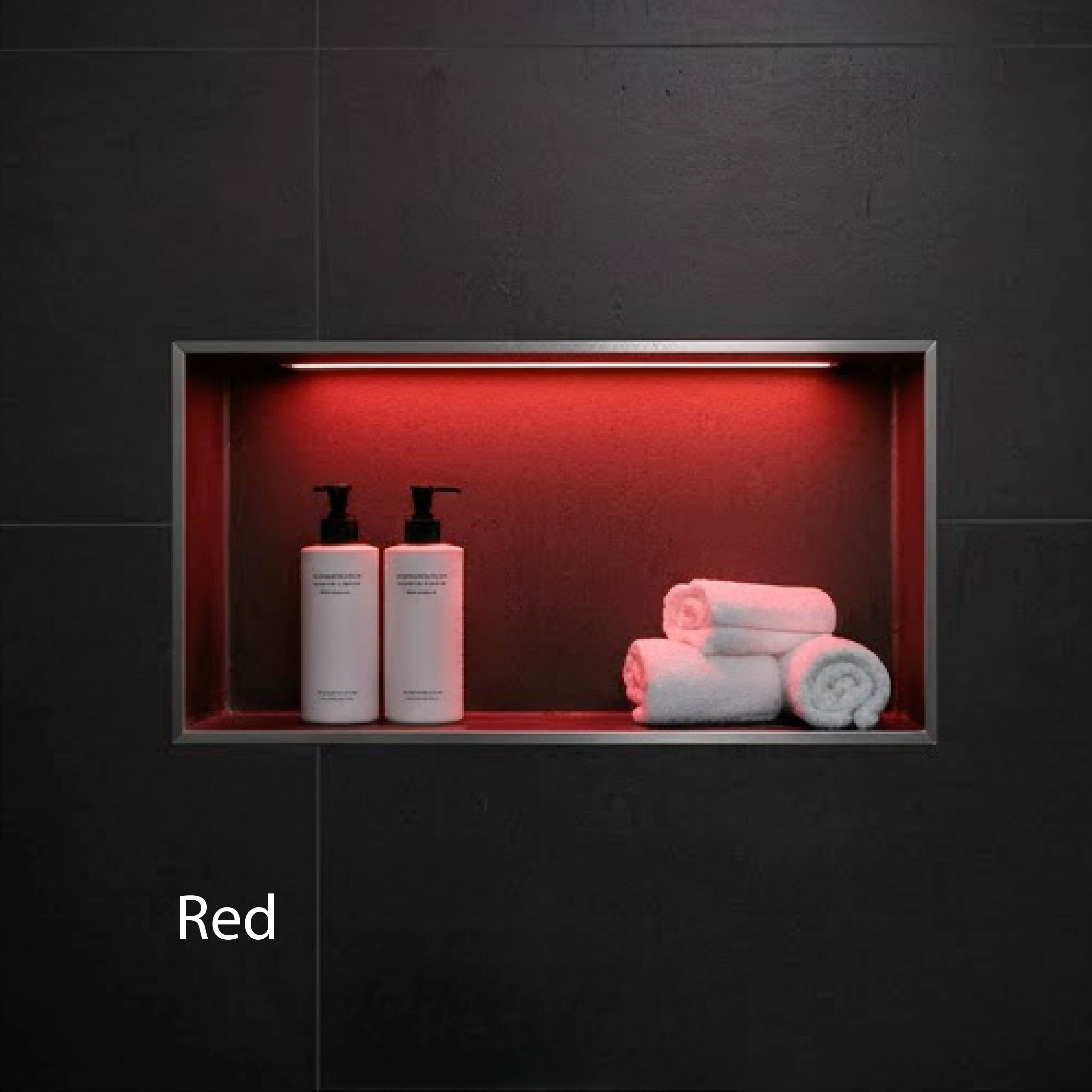 Red - Shower Niche Lighting Installation Kit – Made to Order