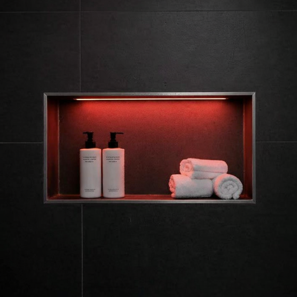 Red - Shower Niche Lighting Installation Kit – Made to Order