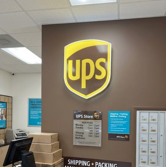 Shipping Company Inspired LED Light Box Sign – Premium Illuminated Wall Décor