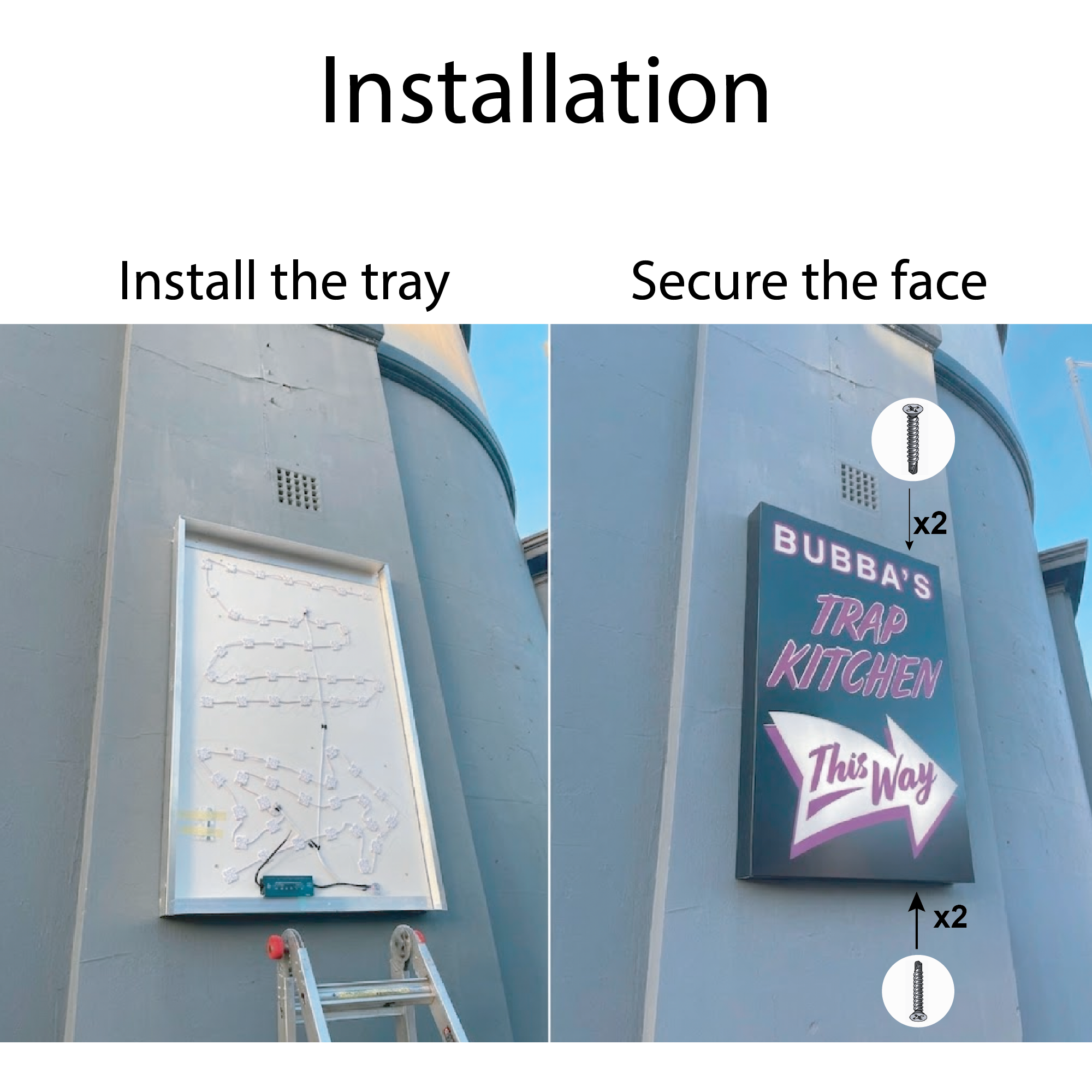 Configure Your Perfect Storefront Business Signs | Budget-Friendly Self-Installed Solution