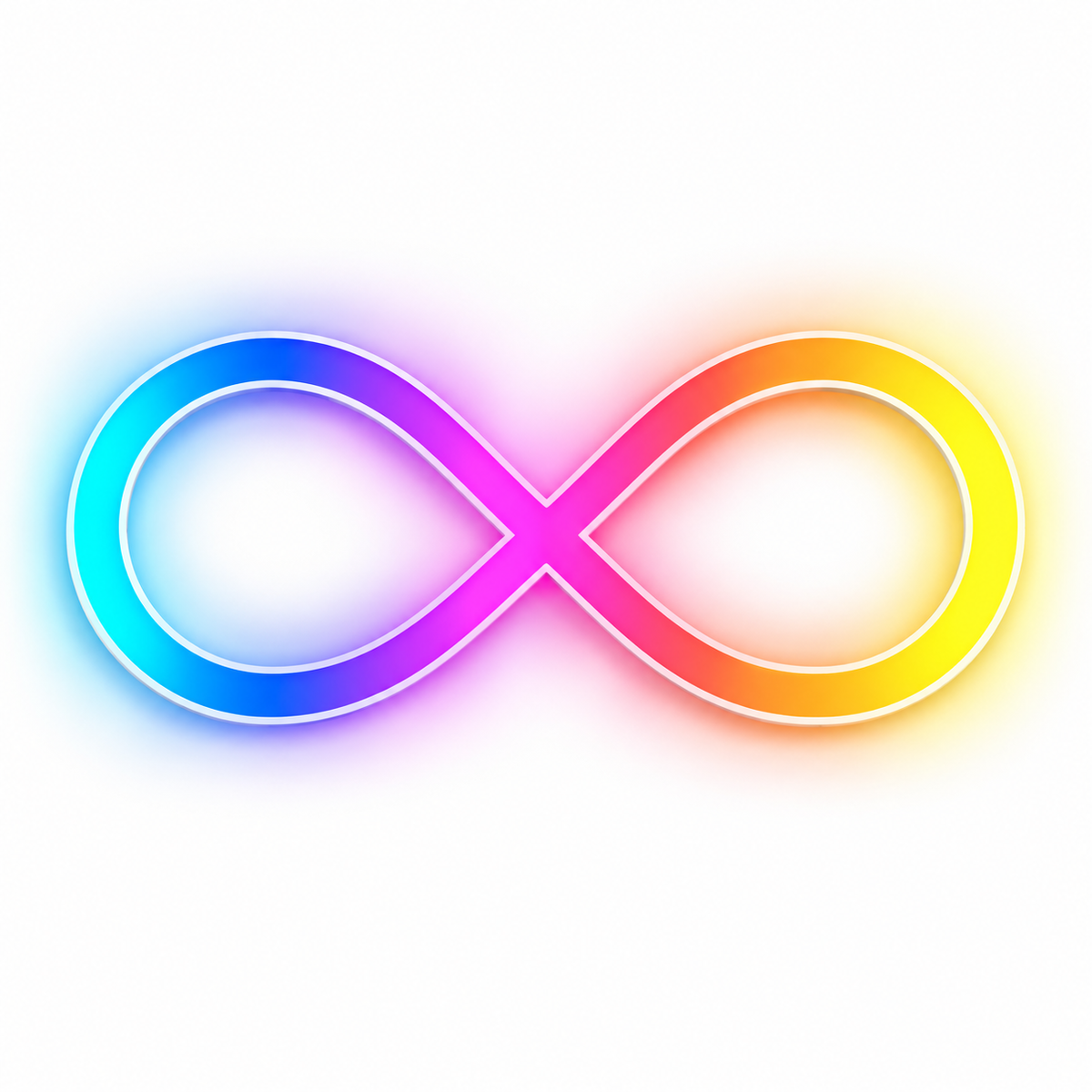 Infinity RGB LED Wall Light — 24″