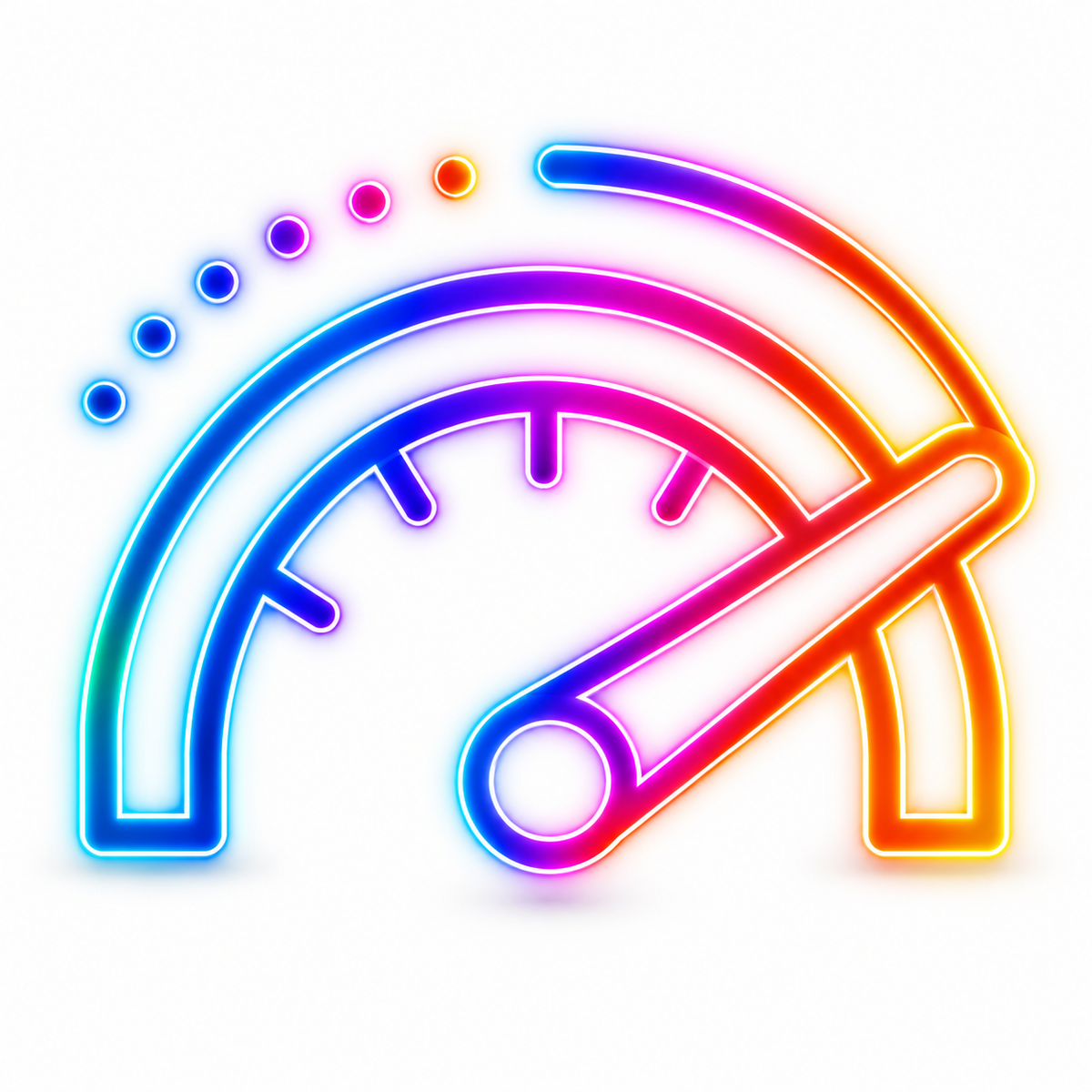 Speedometer RGB LED Wall Light — 24″